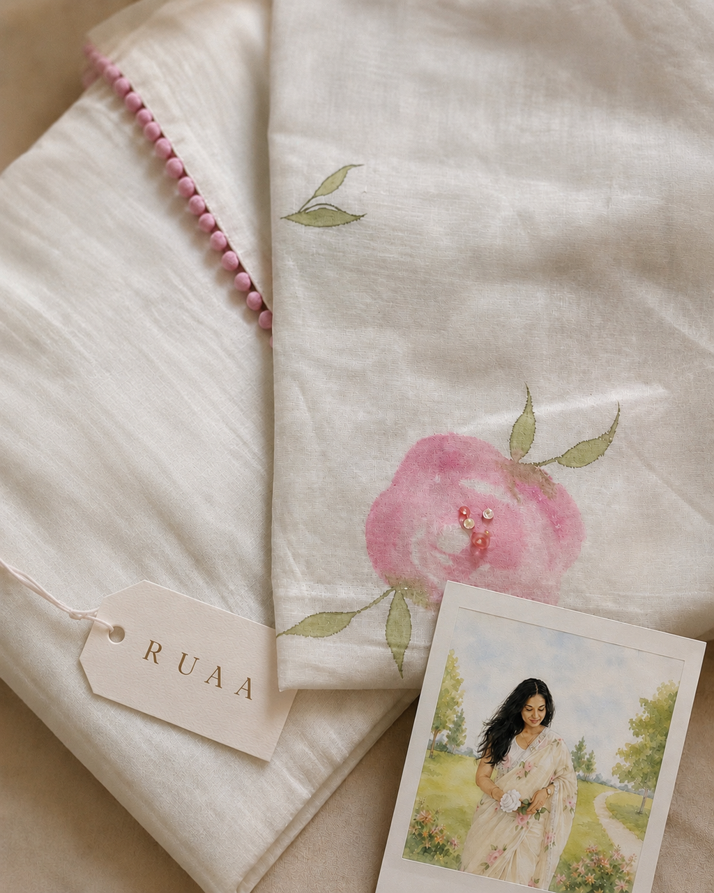 Rosa saree