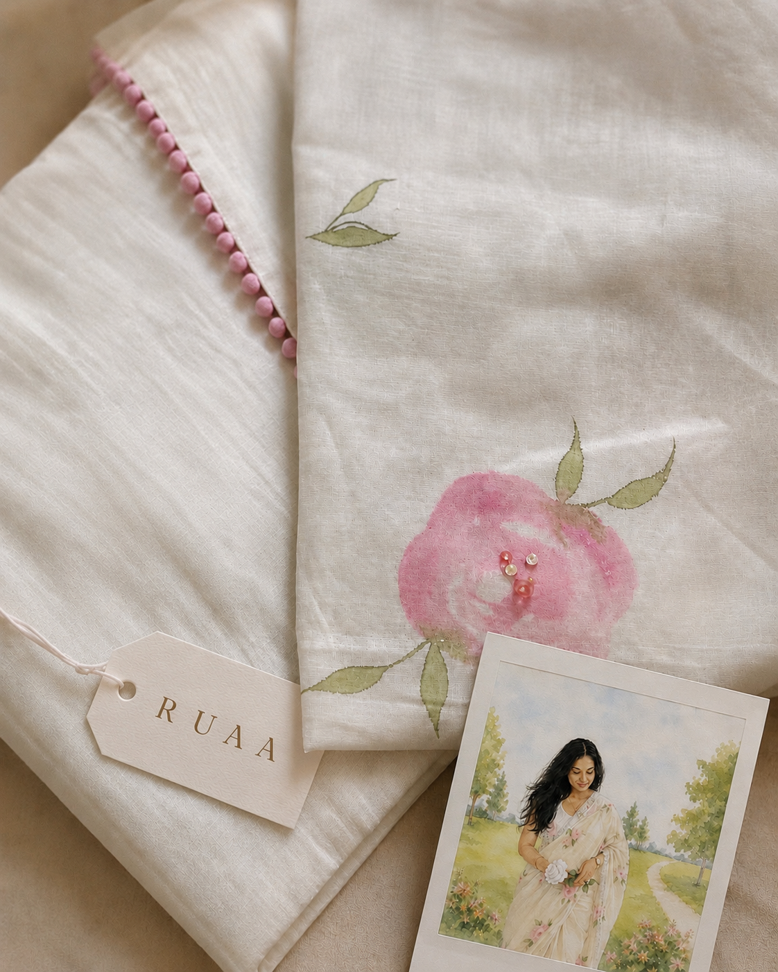 Rosa saree